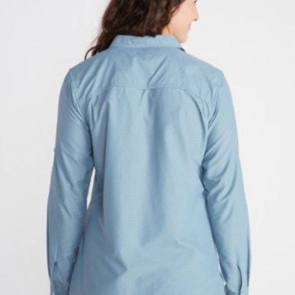 ExOfficio Long Sleeve Lightscape Black Button Up Shirt, size xs, 4-6 - Picture 10 of 10